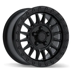 Fast HD – Surge – Black – 17″x8.5″ 24mm – All weather Wheels – F285-1785-73BB+24C715